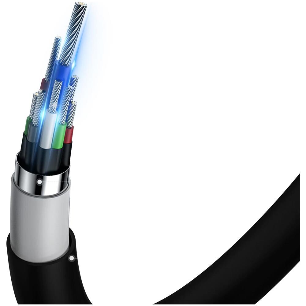 Adattatore Audio Da Usb-c A Jack 3,5 Mm Design A Gomito Lunghezza 12 Cm Nero - Foto 2