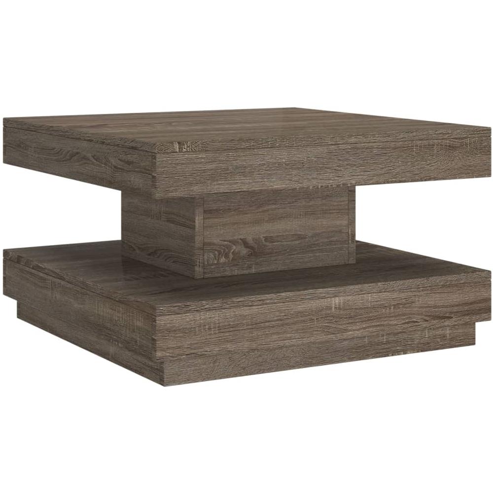 Tavolino Da Salotto Grigio 60x60x35 Cm In Mdf - Foto 2