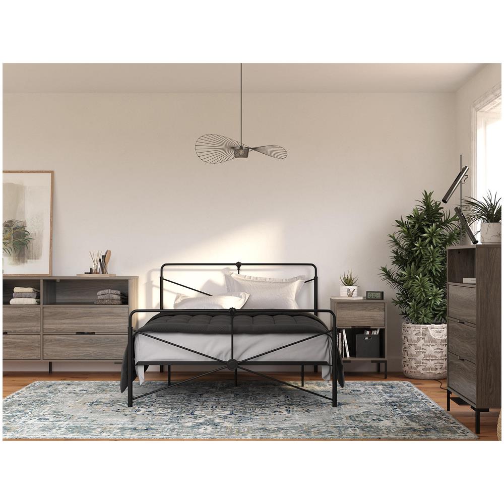 Rayburn Comò In Truciolare Laminato Rovere Stagionato - Foto 6