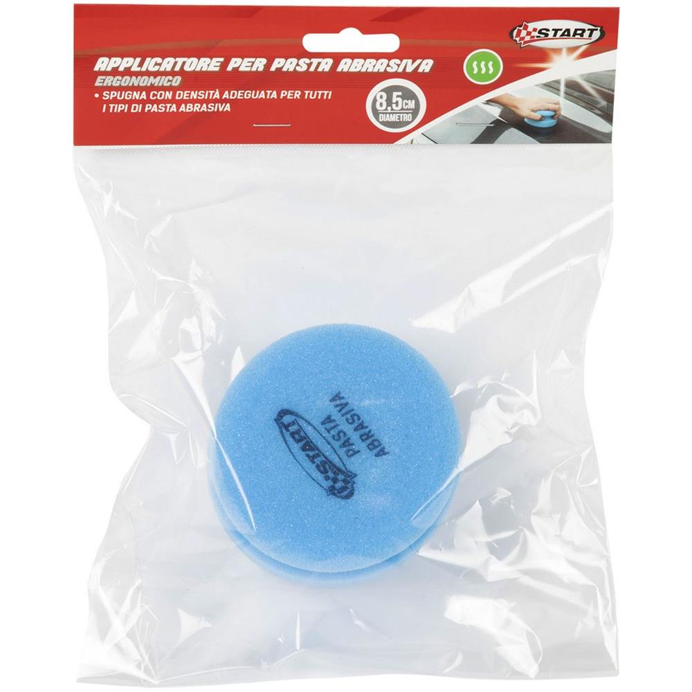 Applicatore Per Pasta Abrasiva Ergnomico E Antigraffio - Lucidatura Automobile - 1 Pezzo Di Diametro 8.5 Cm - Foto 2