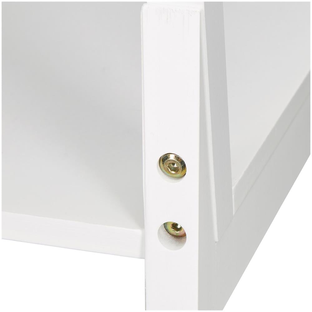 10020925 Porta asciugamano Da terra Bianco - Foto 4