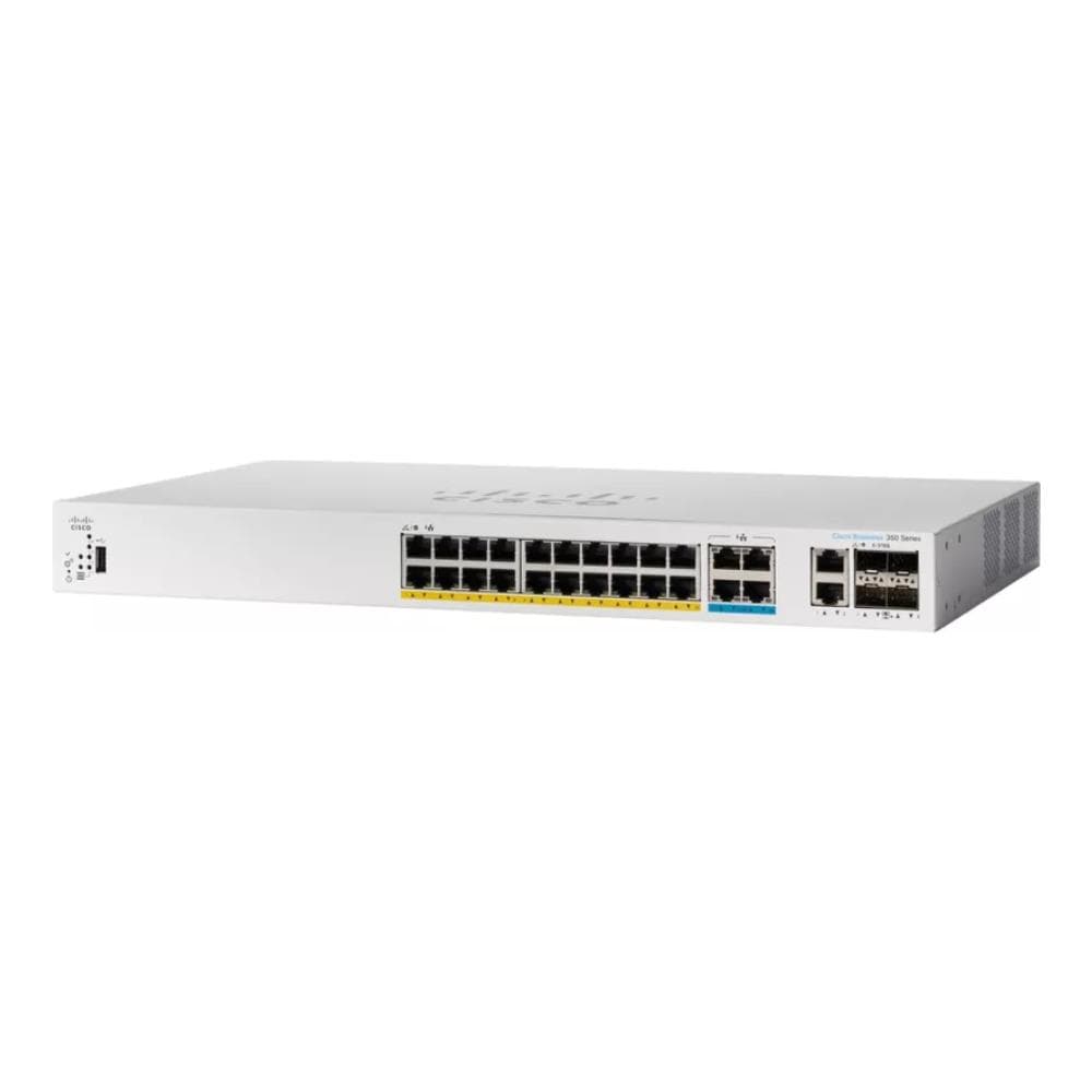 Switch di Rete Catalyst 1300-24MGP-4X - L3 - Gestito - 24 x 10/100/1000 (PoE+) Colore Bianco - Foto 1