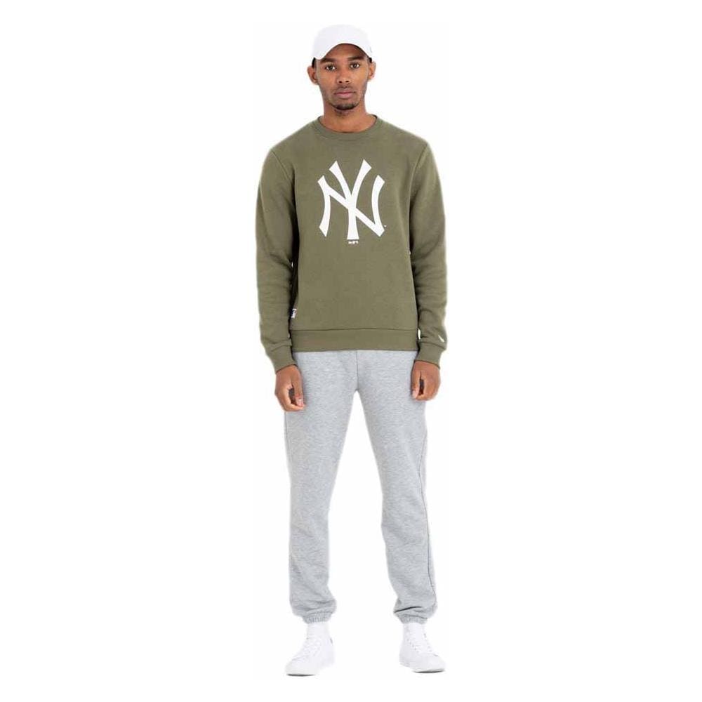 Felpe Mlb Team Logo Crew Neck New York Yankees Abbigliamento Uomo Xs - Foto 3