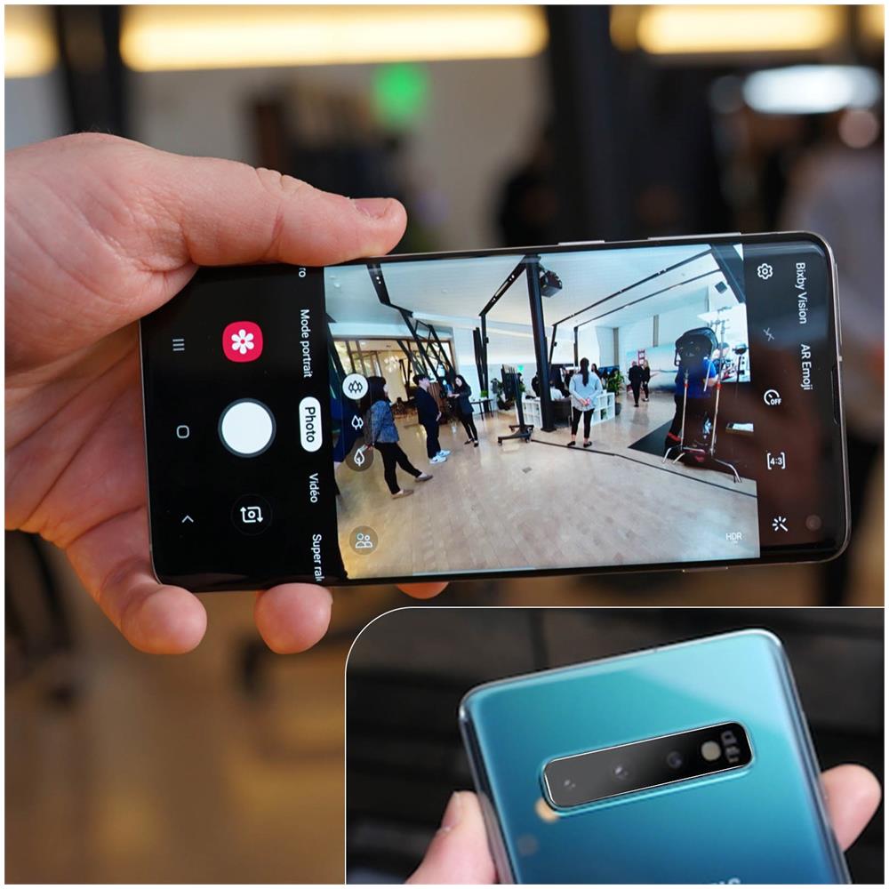 Lente Fotocamera Galaxy S10 Plus Vetro Temperato 9h Anti Traccia Trasparente - Foto 2