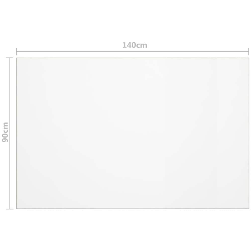 Protezione Tavolo Opaca 140x90 cm 2 mm PVC - Foto 6