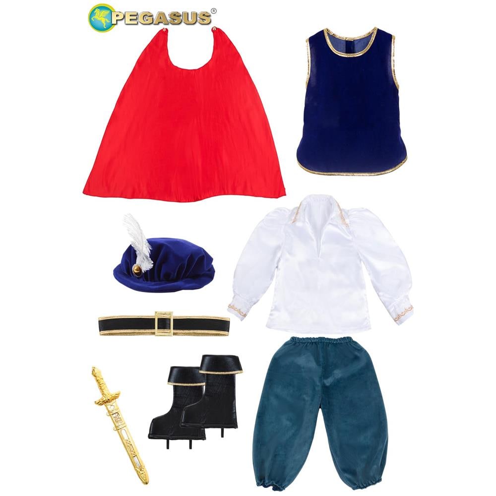 Costume Principe Delle Fiabe Adulto Tg. m - Foto 3