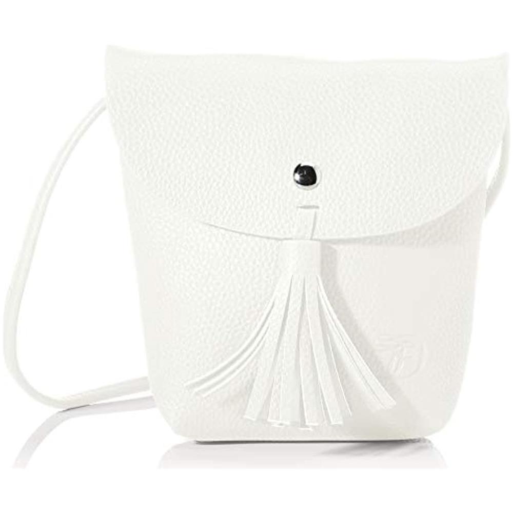 Ida - Borse A Tracolla Donna, Bianco (weiß), 17x16x4.5 Cm (w X H L)  - Foto 1