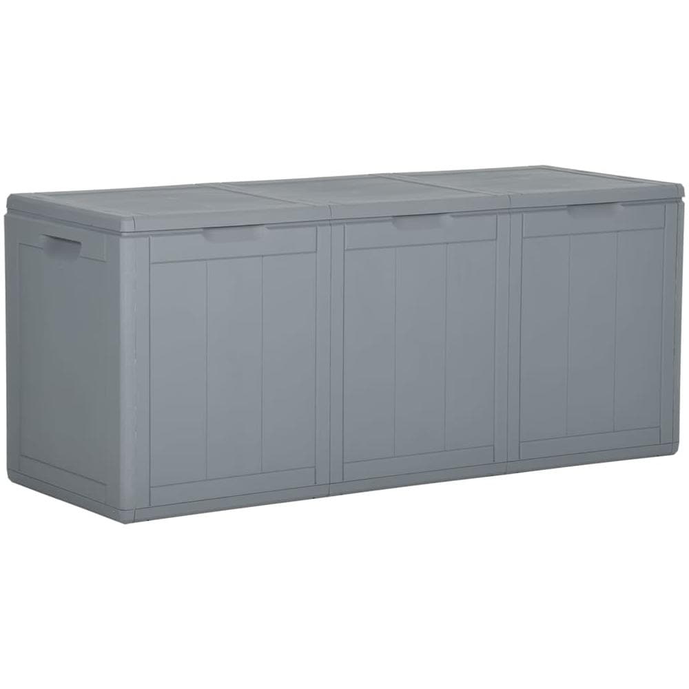 Baule Da Giardino 270 L Grigio In Rattan Pp - Foto 1