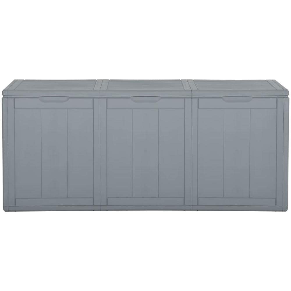 Baule Da Giardino 270 L Grigio In Rattan Pp - Foto 2