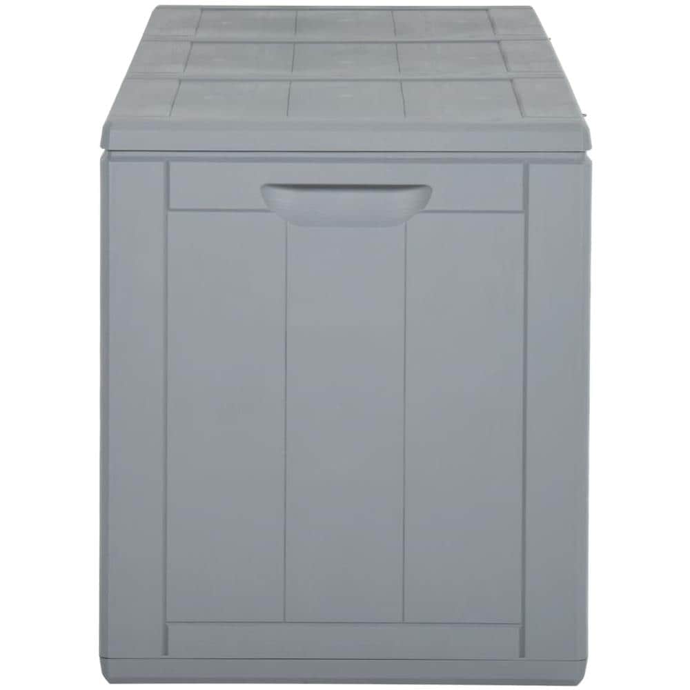 Baule Da Giardino 270 L Grigio In Rattan Pp - Foto 3