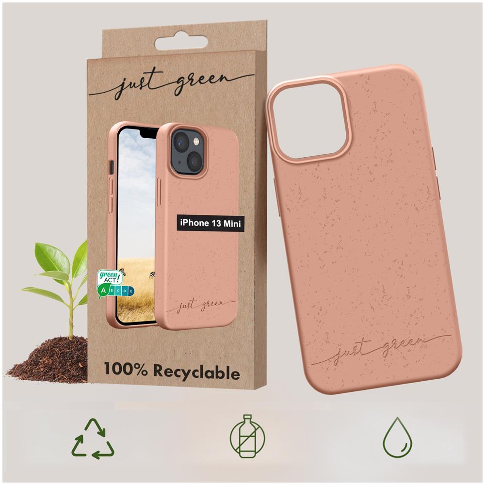 Cover Biodegradabile Per Iphone 13 Mini Rose Gold - Foto 6