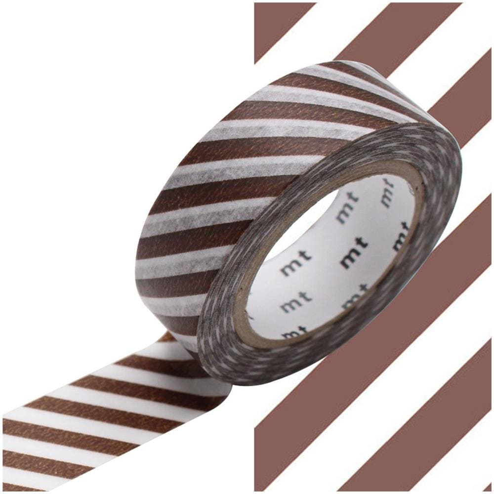 Nastro Adesivo Decorativo Con Strisce Di Mandorla - 1,5 Cm X 7 M - Foto 1