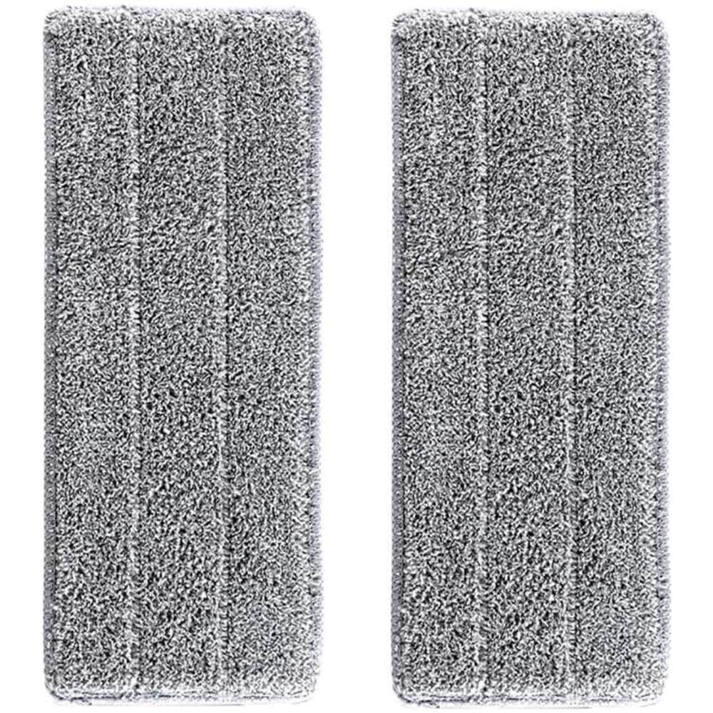 2 Coperture Di Ricambio Per Scope In Microfibra - - Auto Clean And Dry Broom - Microfibra /pad Di Ricambio Per Mop - Foto 4