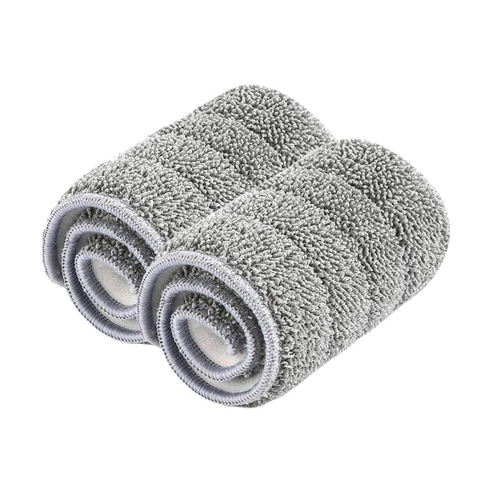 2 Coperture Di Ricambio Per Scope In Microfibra - - Auto Clean And Dry Broom - Microfibra /pad Di Ricambio Per Mop - Foto 1