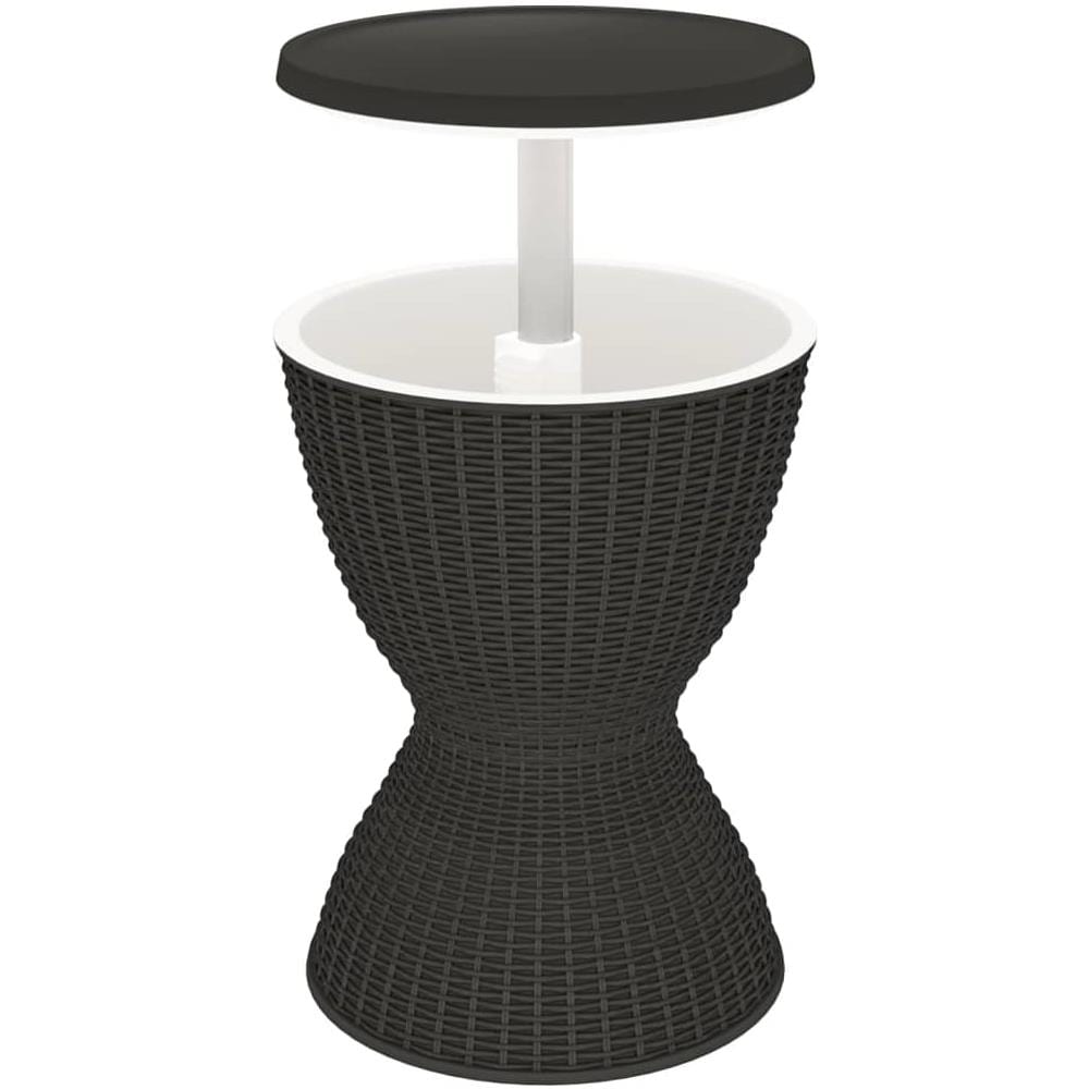 Tavolo Frigo 3 In 1 Polipropilene Nero - Foto 2