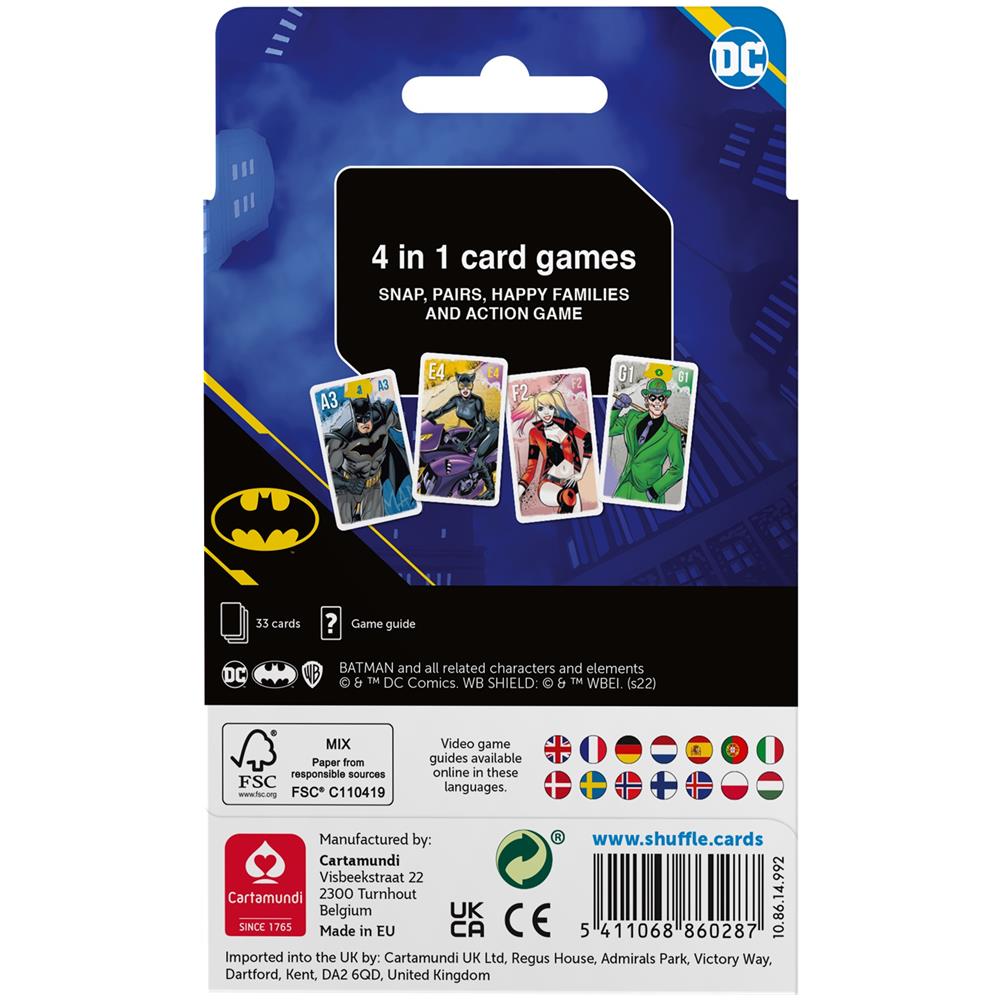 Shuffle - Giochi Di Carte Batman - 4 In 1 - Foto 4