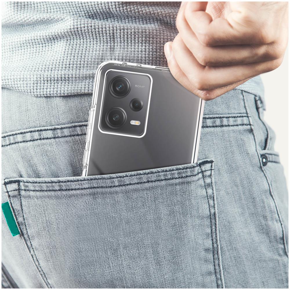 Cover Per Xiaomi Redmi Note 12 Pro 5g Anti-caduta 2m Feel Trasparente - Foto 2