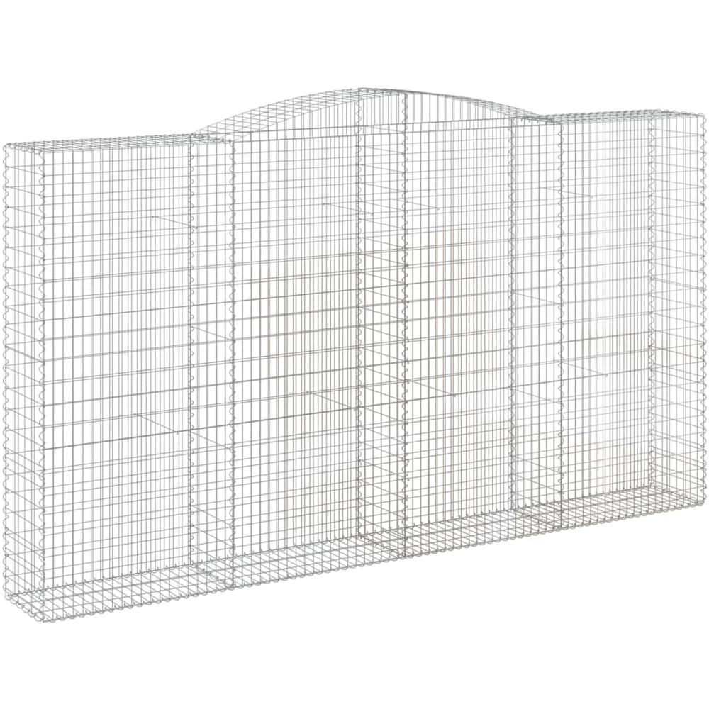 Cesto Gabbione Ad Arco 400x50x220/240 Cm Ferro Zincato - Foto 2