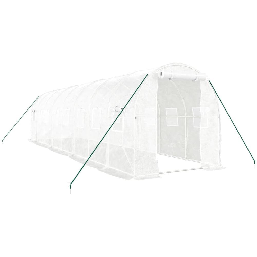 Serra Con Telaio In Acciaio Bianco 16 M 8x2x2 M - Foto 2