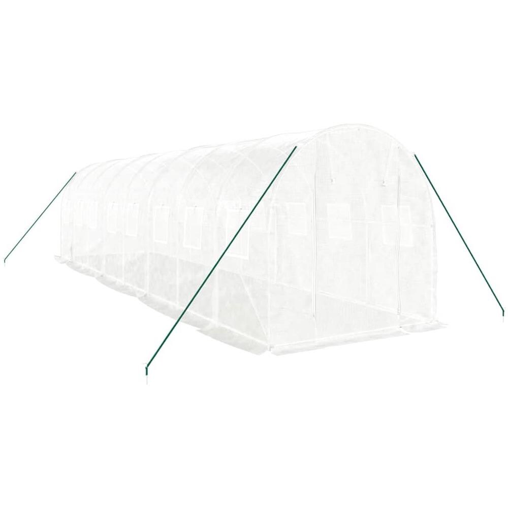 Serra Con Telaio In Acciaio Bianco 16 M 8x2x2 M - Foto 3