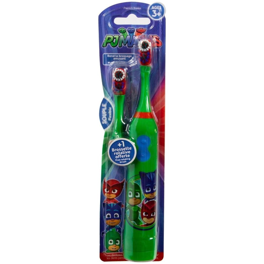 Spazzolino Elettrico Per Bambini - Pigiamaschi, Verde - Foto 2