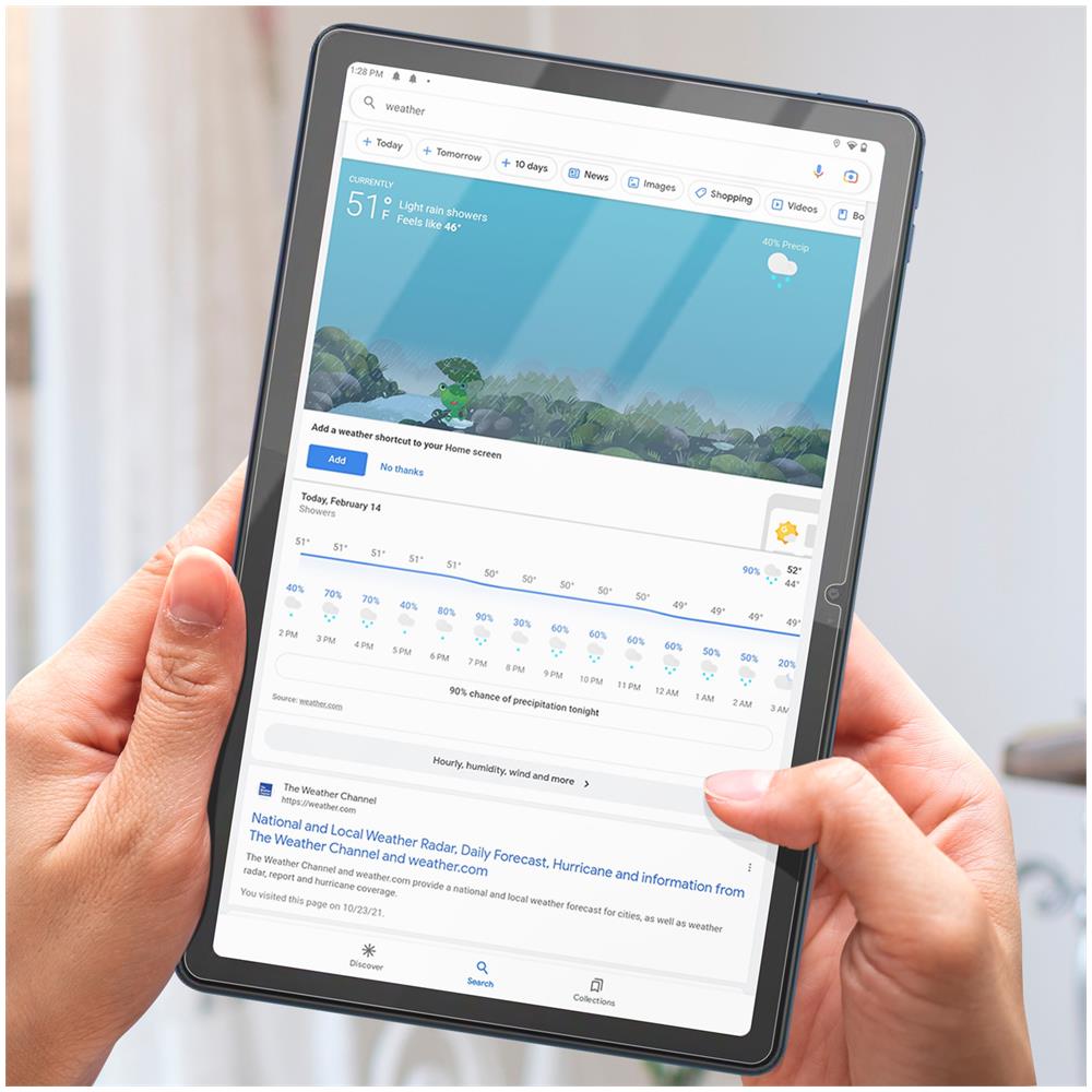 Film Per Lenovo Tab M10 5g 2023 Plastica Flessibile Aderenza Totale Trasparente - Foto 5