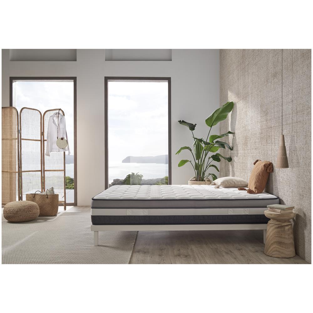 Materasso Visco Luxury Memory Gel Premium 80X200 Altezza 30 Cm + /- 2 - Rigidità: Medio-Alta - Foto 1