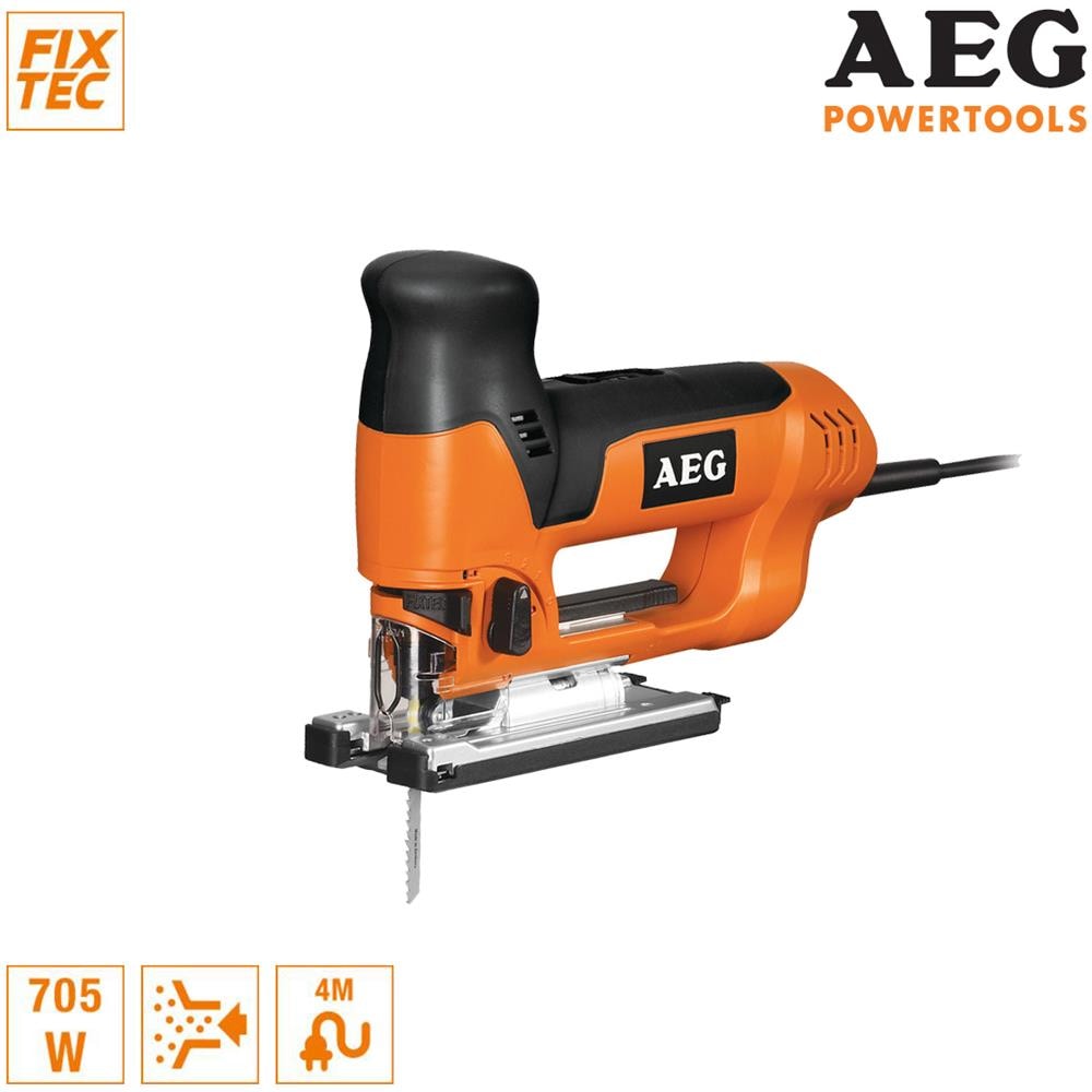 Potenza Seghetto Alternativo 705w 110 Millimetri Aeg St 800 Xe - Foto 1