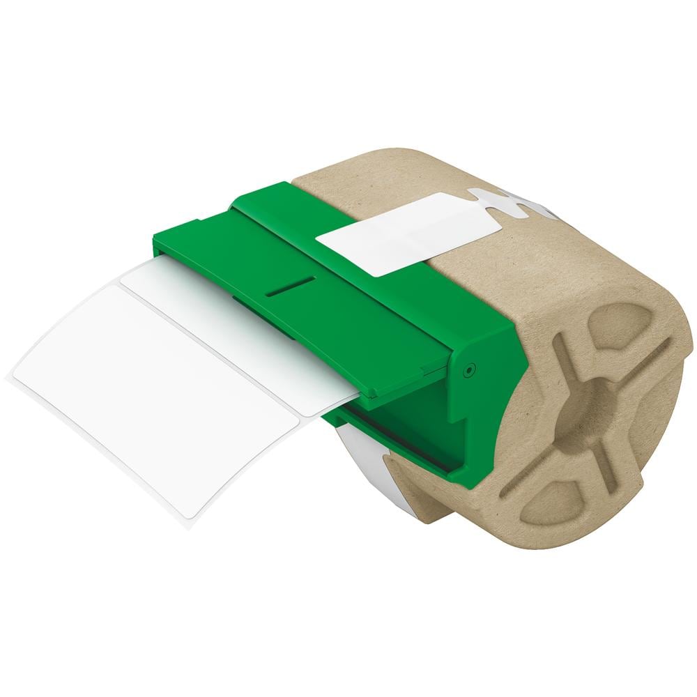 Etichette per indirizzi - 35,56 mm Larghezza x 88,90 mm Lunghezza - 1 Ciascuno - 600 / Cartuccia - Permanente - Bianco - Foto 1