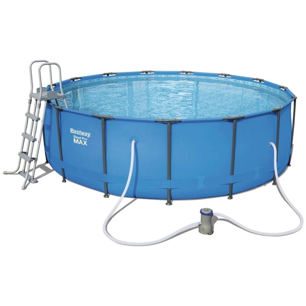 Set Piscina Steel Pro Max Rotonda 4.57 x 1,22 mt - Foto 1