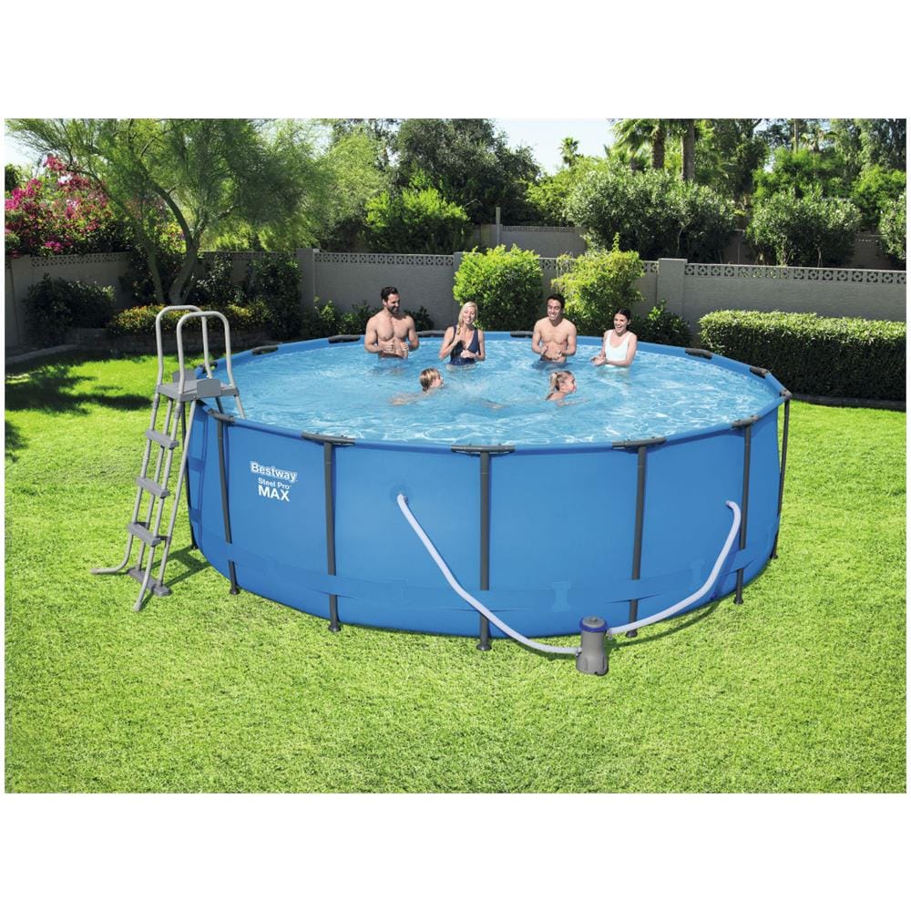 Set Piscina Steel Pro Max Rotonda 4.57 x 1,22 mt - Foto 2