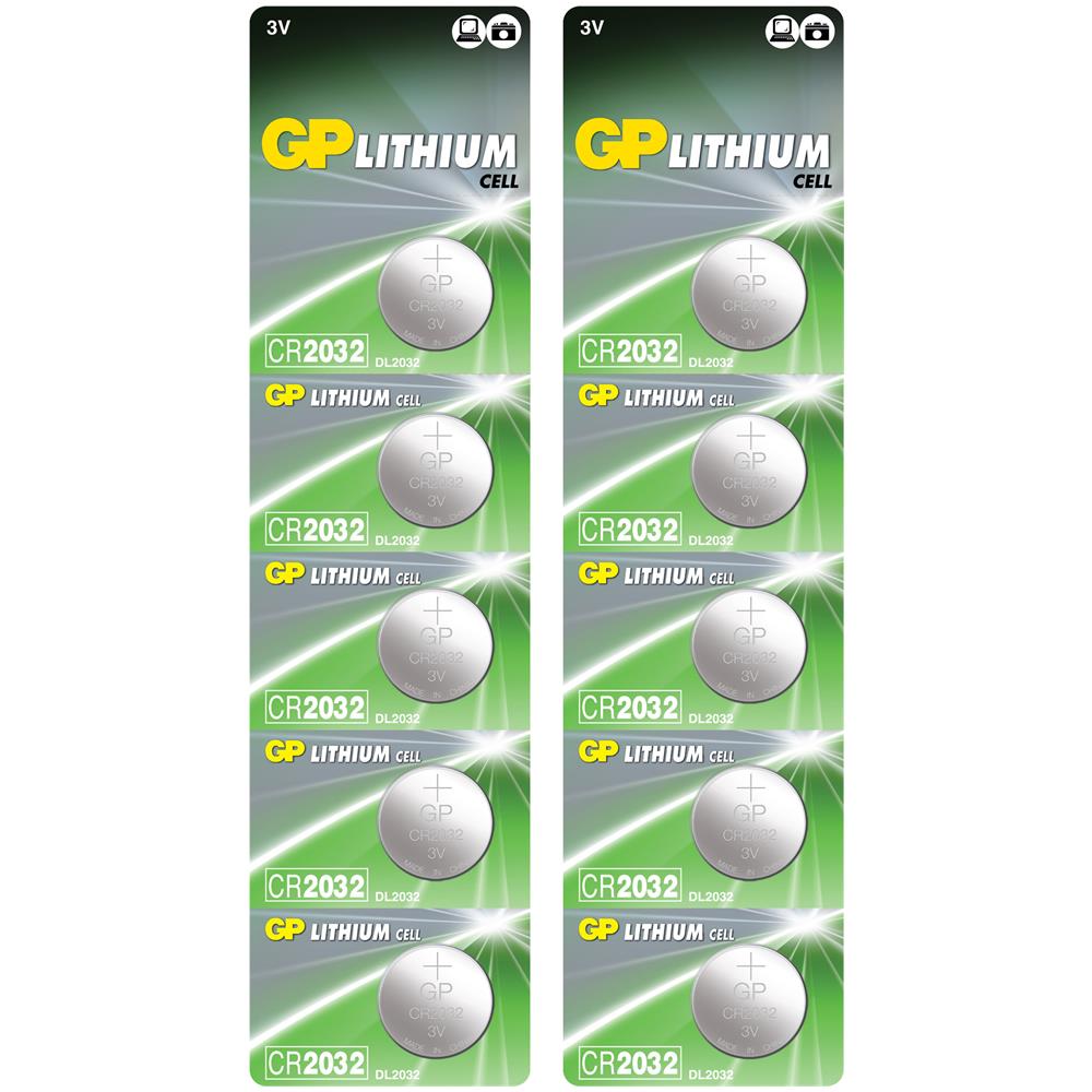 IC-GP103179 - Blister 10 Batterie Litio a Bottone CR2032 - Foto 1