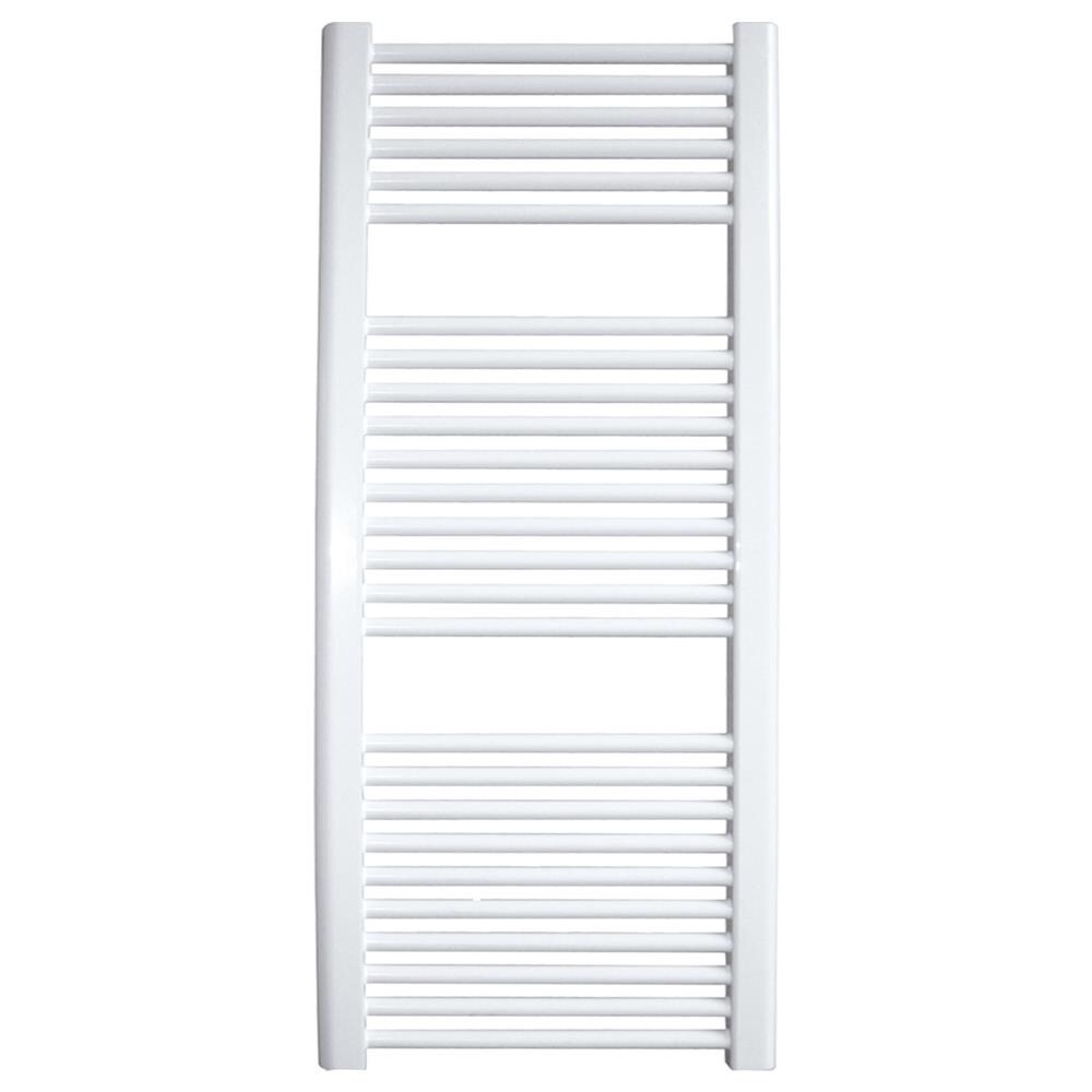 Termoarredo Bagno Scaldasalviette Acciaio Radiatore Calorifero Termosifone Bianco *** Misure : H770xl550xi500 16 Tubi - Foto 1