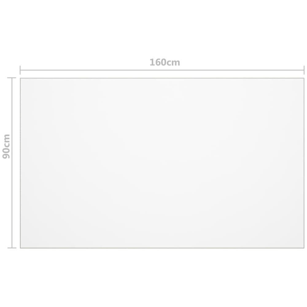 Protezione Tavolo Trasparente 160x90 cm 2 mm PVC - Foto 6