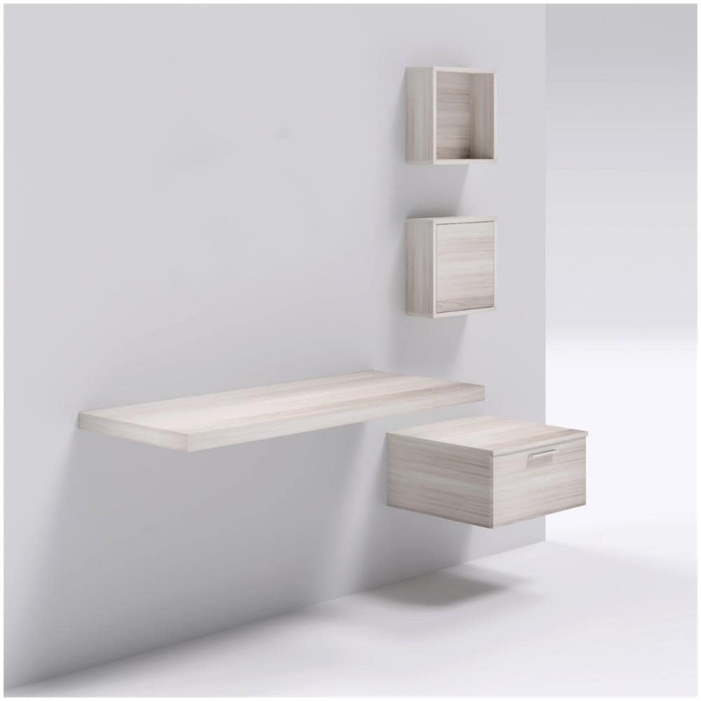 Mensolone In Laminato Sospeso Per Lavabi Da Appoggio Arredo Bagno Made In Italy - Foto 1