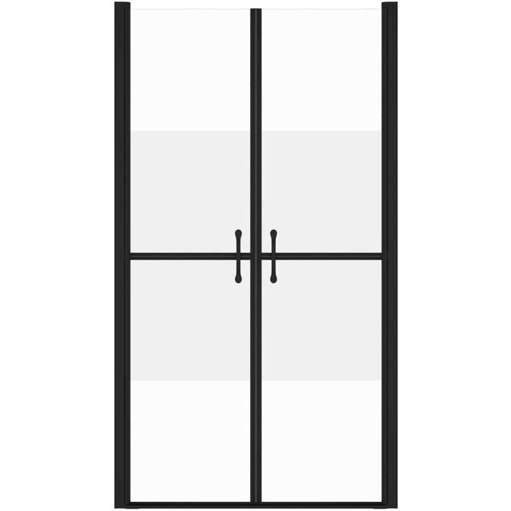 Porta per Doccia in ESG Semi Satinato (88-91) x190 cm - Foto 2