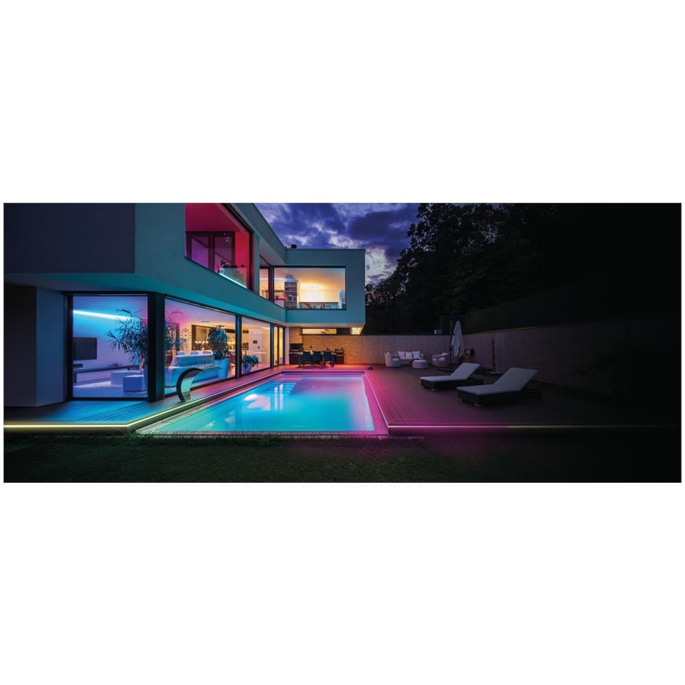 Ledvance Apparecchio A Parete E A Soffitto, Lampada Da Esterno, Neon Digital Flex / 15 W, 220…240 V, Ampiezza Fascio Luminoso: 160°, Rgb, Materiale: Silicone, Ip44 - Foto 11