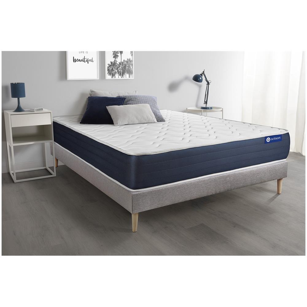 Kit Rete E Materasso Actilatex Sleep 130x210cm - Spessore : 22cm - Lattice E Memory Foam - Bilanciato - - Foto 1