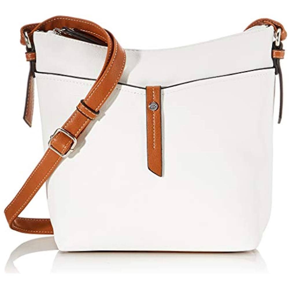 Acc Novara - Borse A Tracolla Donna, Bianco (weiß), 28x25x8.5 Cm (w X H L)  - Foto 1