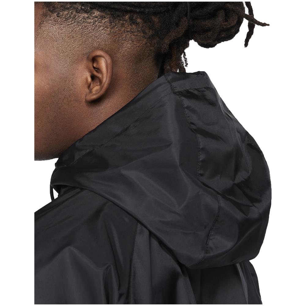 Giacca A Vento Da Uomo Con Cappuccio Windrunner Nero Taglia L Cod Da0001-010 - Foto 4