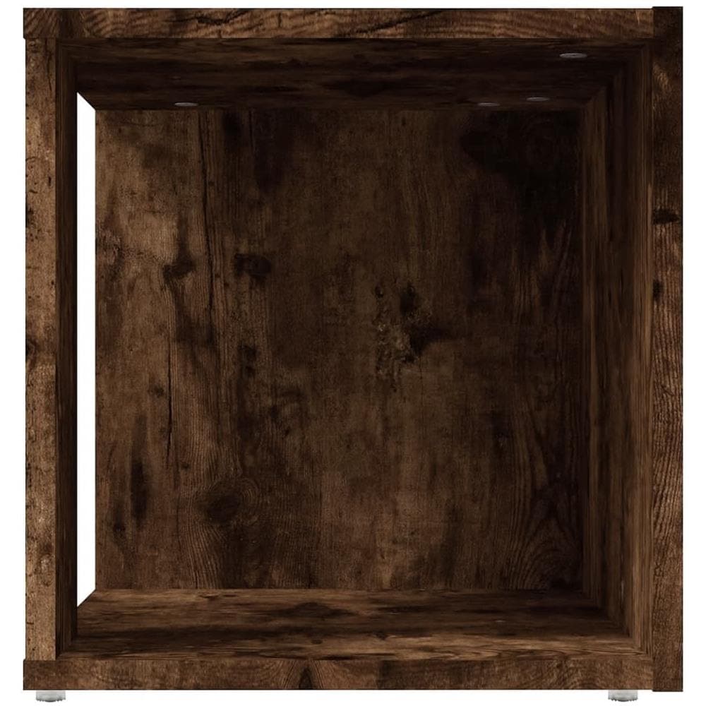 Tavolino Da Salotto Rovere Fumo 33x33x34,5 Cm Legno Multistrato - Foto 7