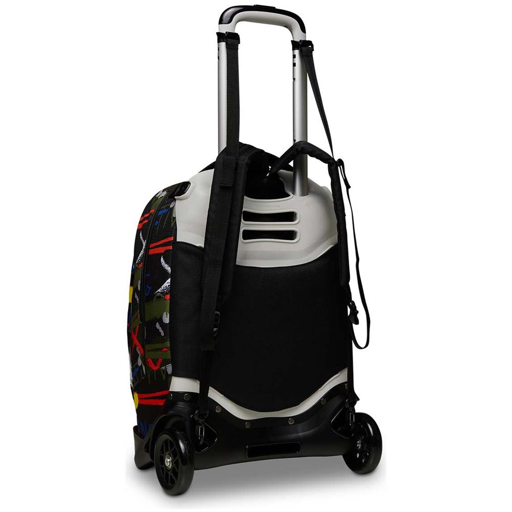 Trolley Zaino JACK 2 Ruote FLUO BELTS Capacità 34 Litri - Foto 2