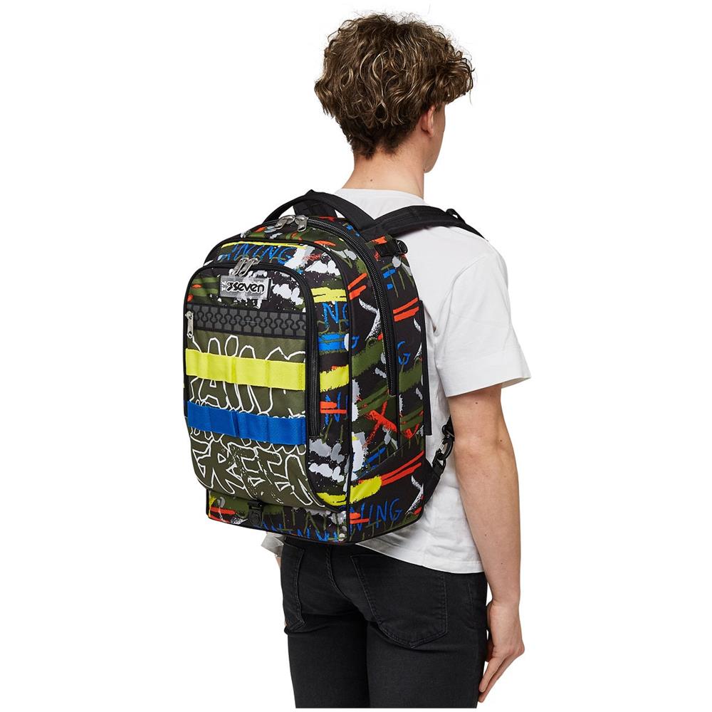 Trolley Zaino JACK 2 Ruote FLUO BELTS Capacità 34 Litri - Foto 12