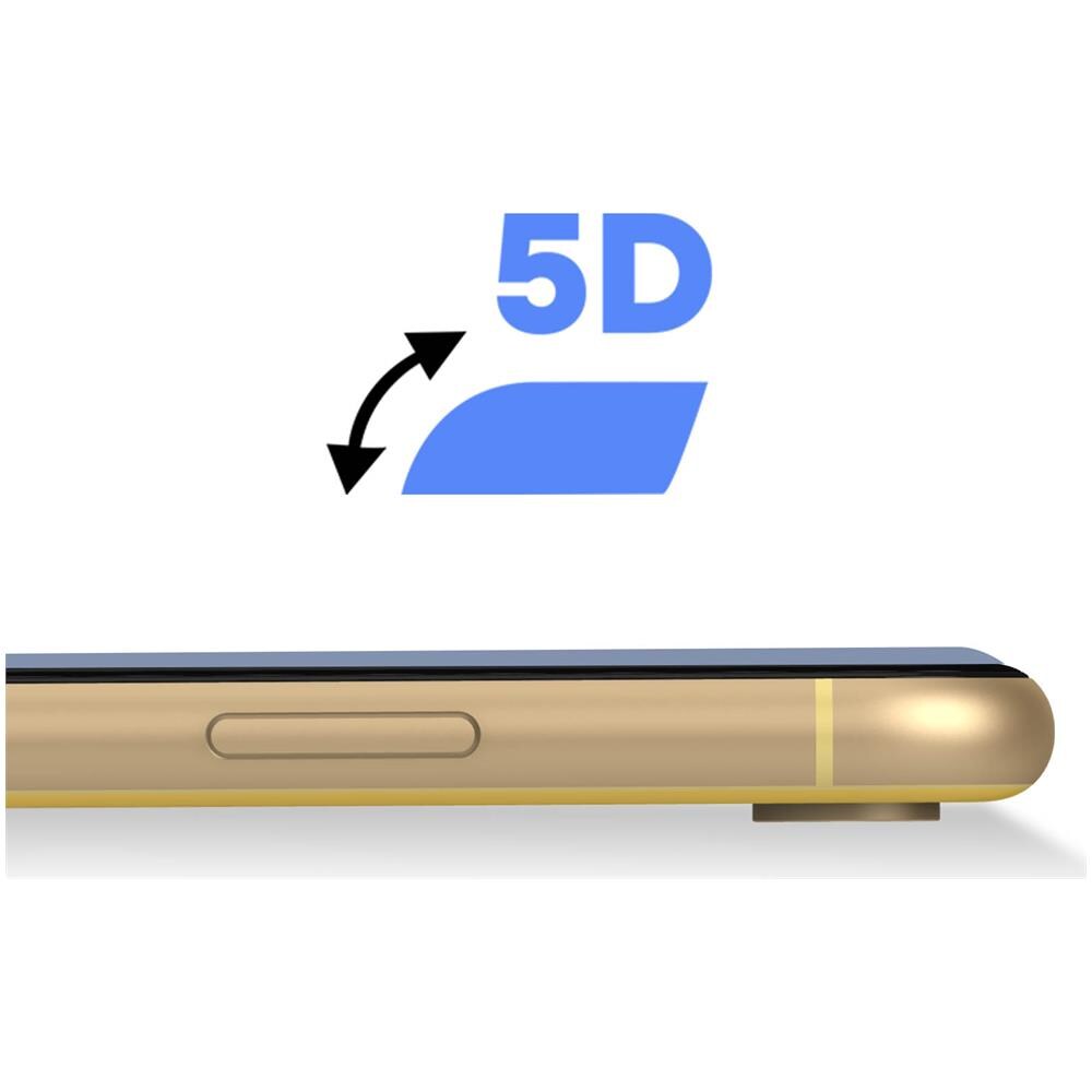 Vetro Temperato Per Iphone 11 E Xr, Full Glue + Applicatore Nero - Foto 2