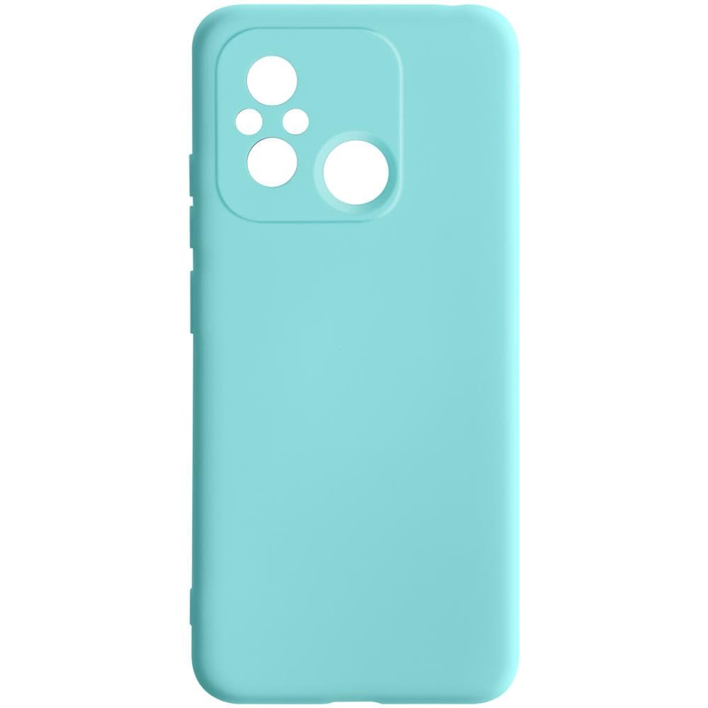 Cover Per Xiaomi Redmi 12c Semirigida Softtouch Fast Cover Turchese - Foto 1