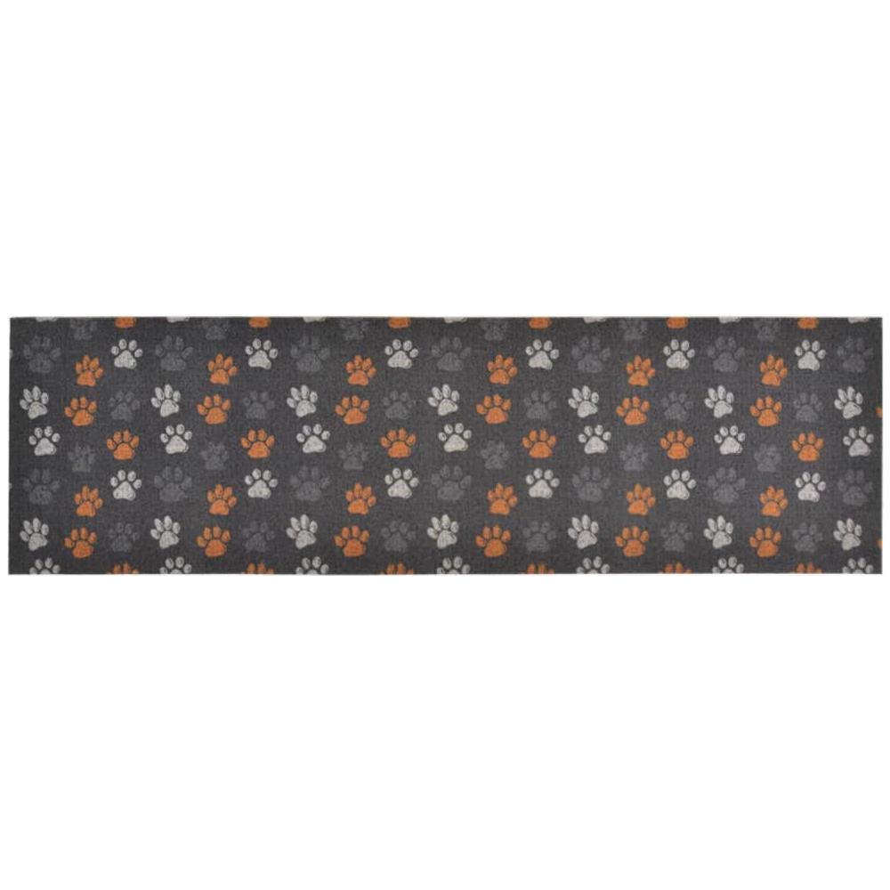 Tappeto Da Cucina Lavabile Zampe 60x180 Cm Velluto - Foto 2