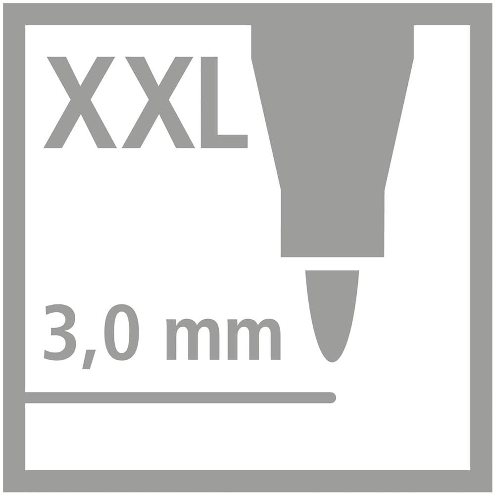 power max - Pennarello - Punta XL - School Box da 140 - 18 Colori Assortiti - Foto 6