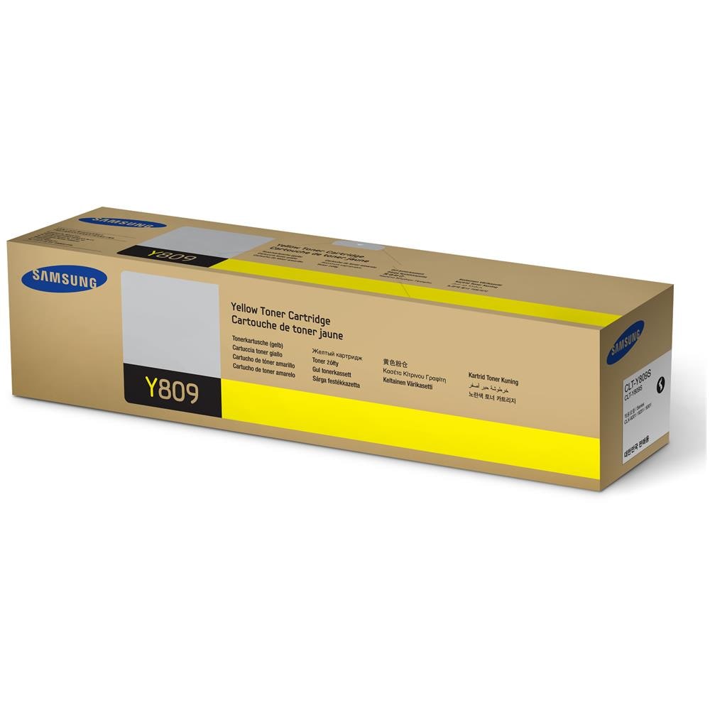 CLT-Y809S / ELS Toner Originale Giallo per CLX-9201ND Capacità 15000 Pagine - Foto 2