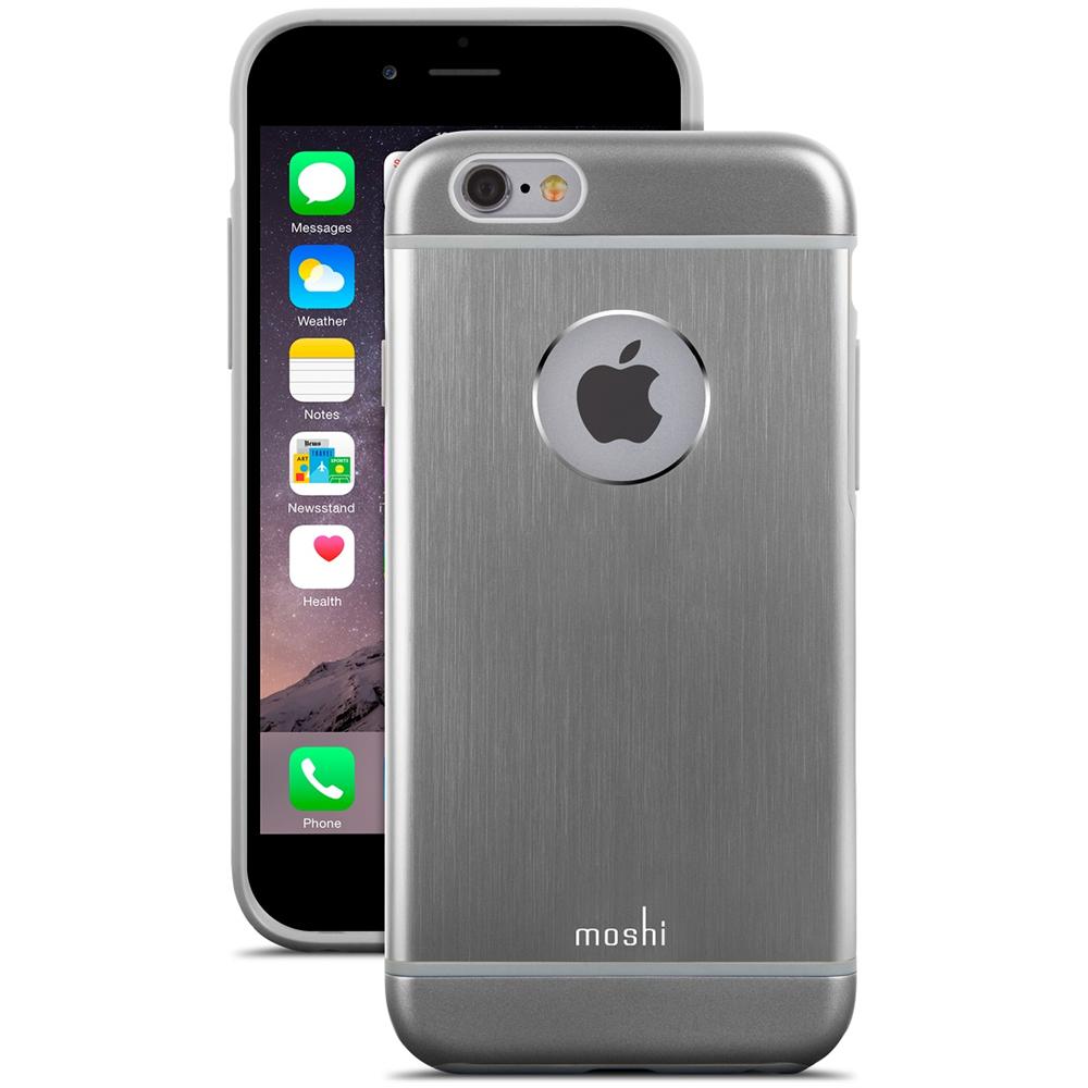 iGlaze Armour - Hard Shell per iPhone 6 - Grigio Metalllico - Foto 2