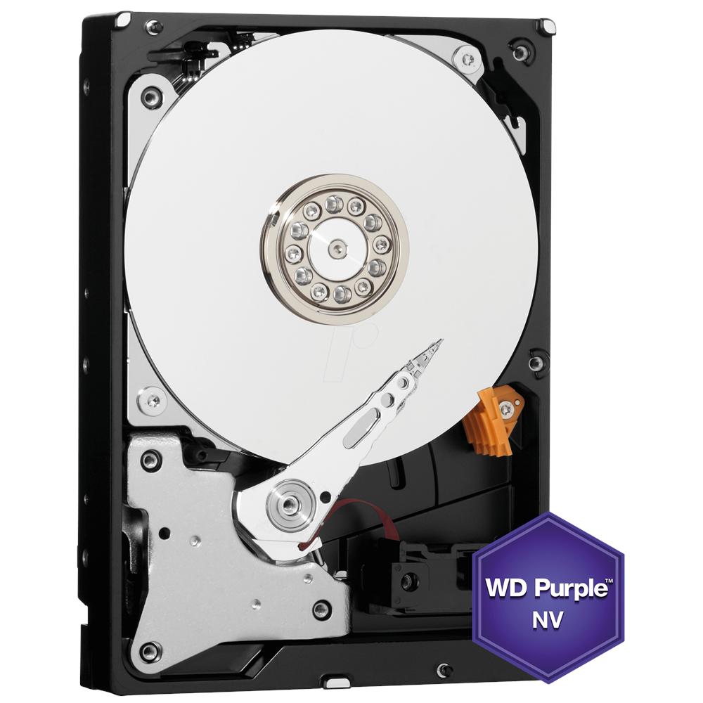 Hard Disk Interno WD Purple 4TB 3.5" Interfaccia SATA 6Gb / s Buffer 64MB 7200 rpm - Foto 1